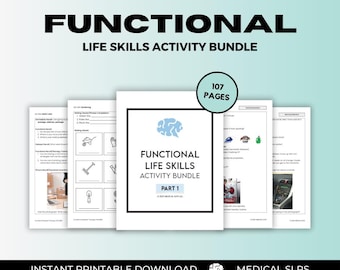 Functional Life Skills Activity Bundle