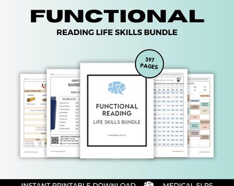 Functional Reading Life Skills Bundle