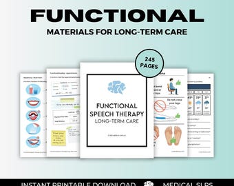 Functional Materials for Long-Term Care