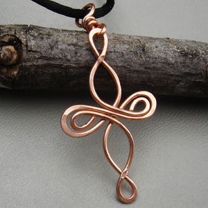 Celtic Cross Infinity Loops Copper Pendant, Copper Cross Necklace, Celtic Knot Jewelry, Celtic Jewelry, Confirmation Gift, First Communion