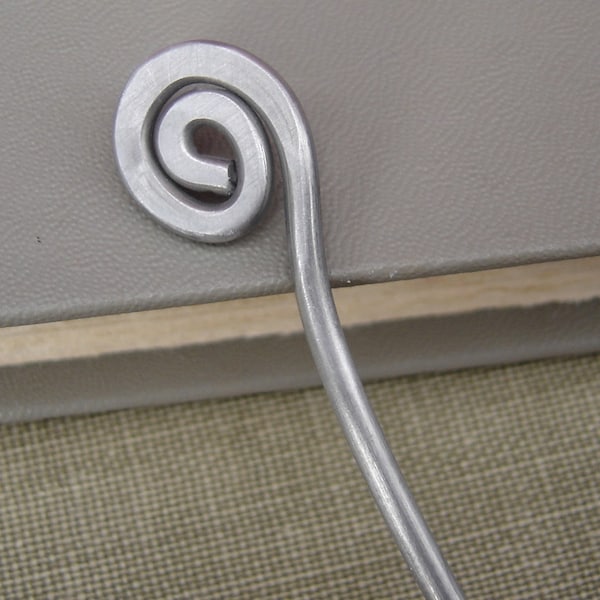 Simple Spiral Aluminum Metal, Shawl Pin, Hair Picks Scarf Pin, Shawl Stick, Bun Holder, Hair Stick, Women, Long hair accessories