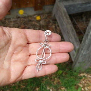 Little Yin Yang Harmony Sjalnål i sterlingsilver, halsduksnål, tröjbrosch, stickargåva för kvinnor spetssjalnål, koftaklämma bild 9