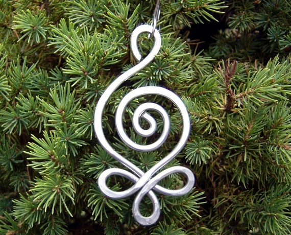 Spiral Ornament Hooks (Set of 12) - Personalized Christmas