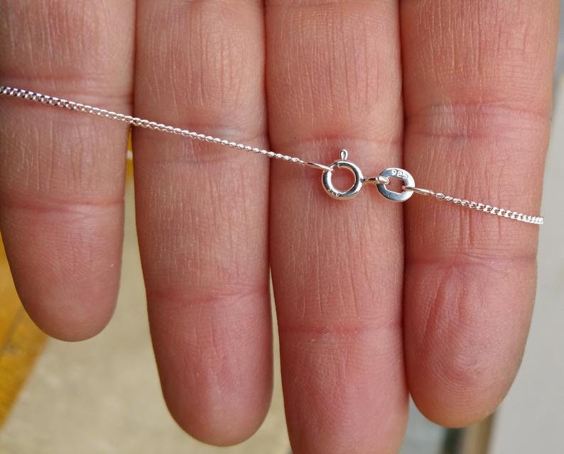 ブレスレット LESS IS MORE silver fleur necklace il_fullxfull.4767852412_mtll.jpg