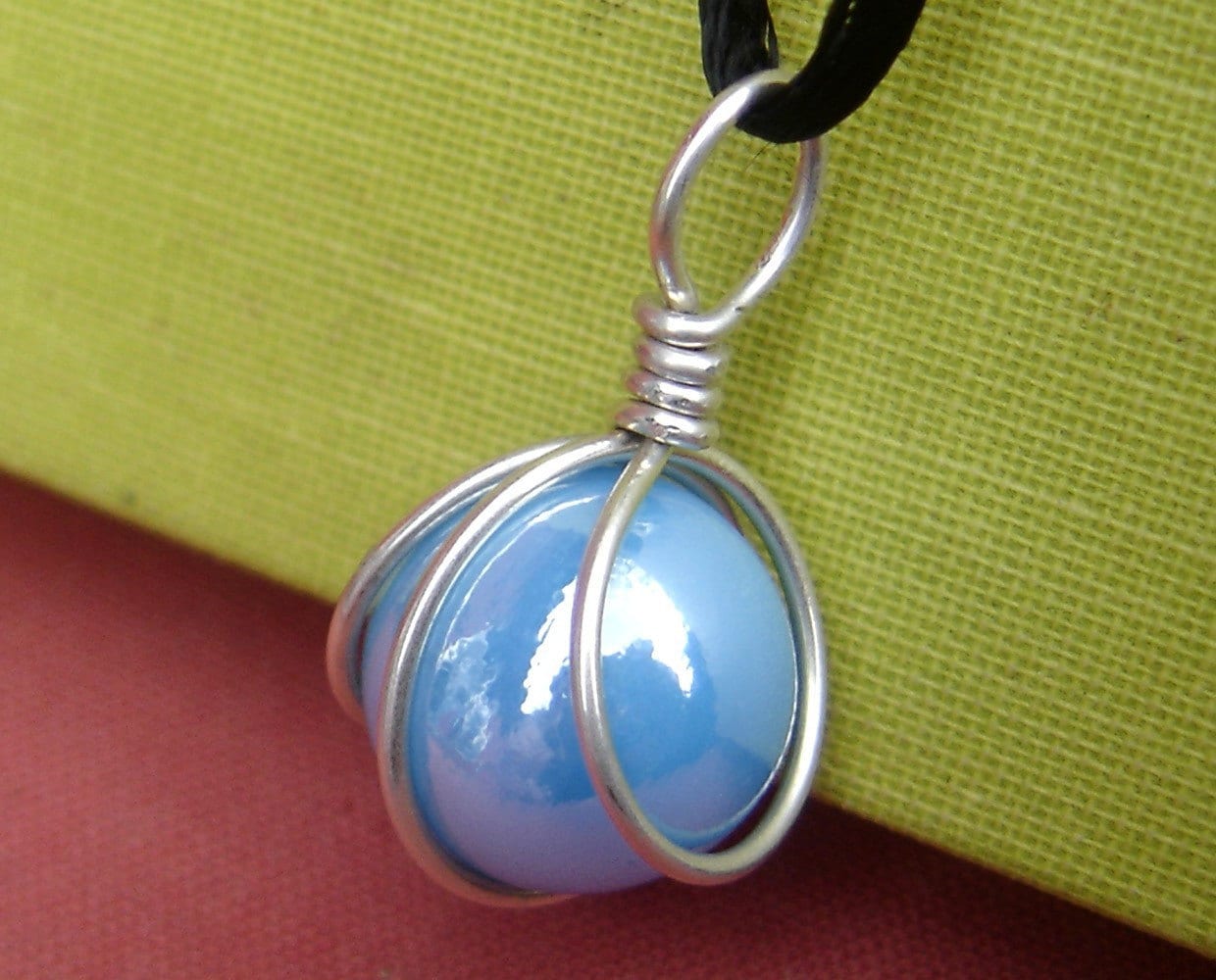 Wire wrapped hotsell marble