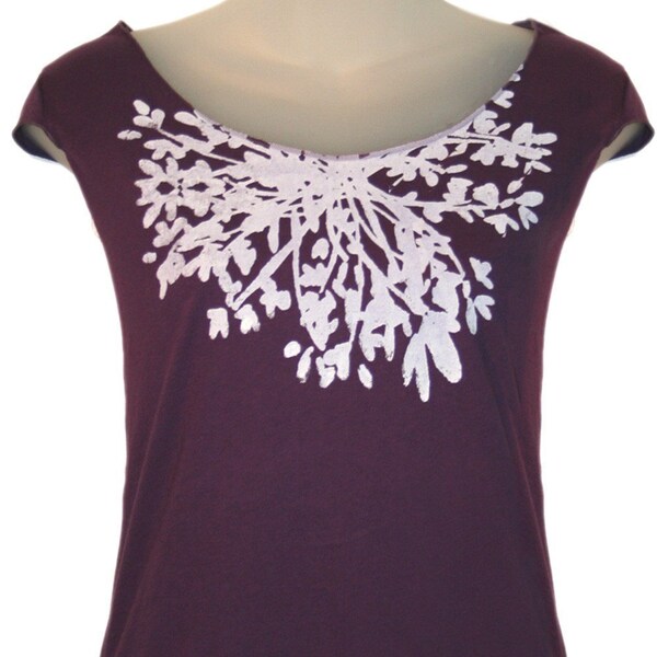 Thistle Scoop Neck in Plum