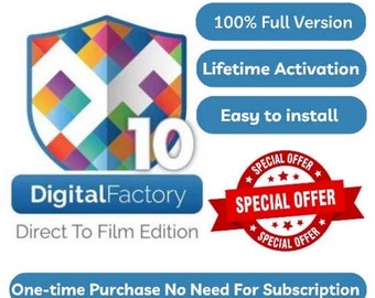 Cadlink Digital Factory 10 Direct To Film Edition For windows- Full version- Lifetime activation