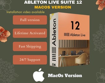 Ableton Live 12 Suite for macOS- Official license key- Lifetime activation- Full version- the perfect tool for a music producer