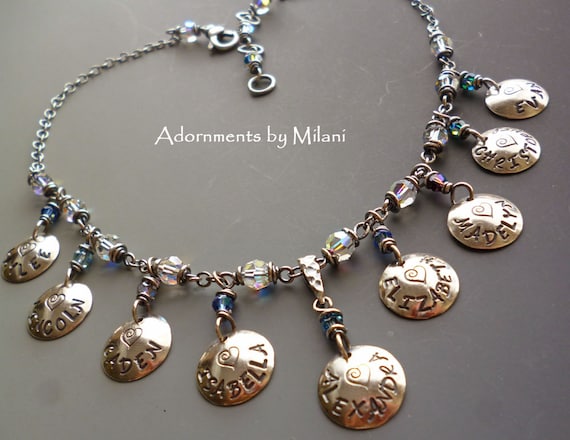 Grandkids birthstone deals necklace