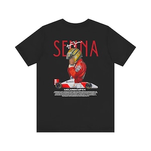 Senna Fan Formula 1 Tshirt, Ayrton Senna Unisex Tee, Racing TShirt, Motorsport Lover Top, F1 Gift Apparel