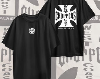 Vintage 90's Billabong West Coast Chopper Logo T-shirt Vintage 90's Billabong West Coast Chopper Logo T-shirt