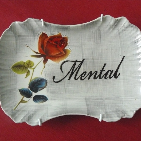 Mental small tray