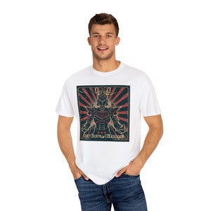Comfort Colors Mecha Print Tee: Funny Graphic Streetwear Shirt