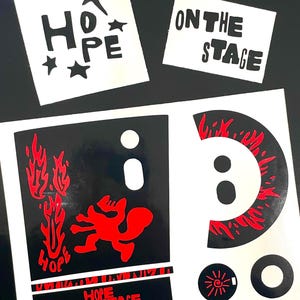 Adesivo per la pelle luminosa BTS J-hope Hope On The Stage / K-pop /