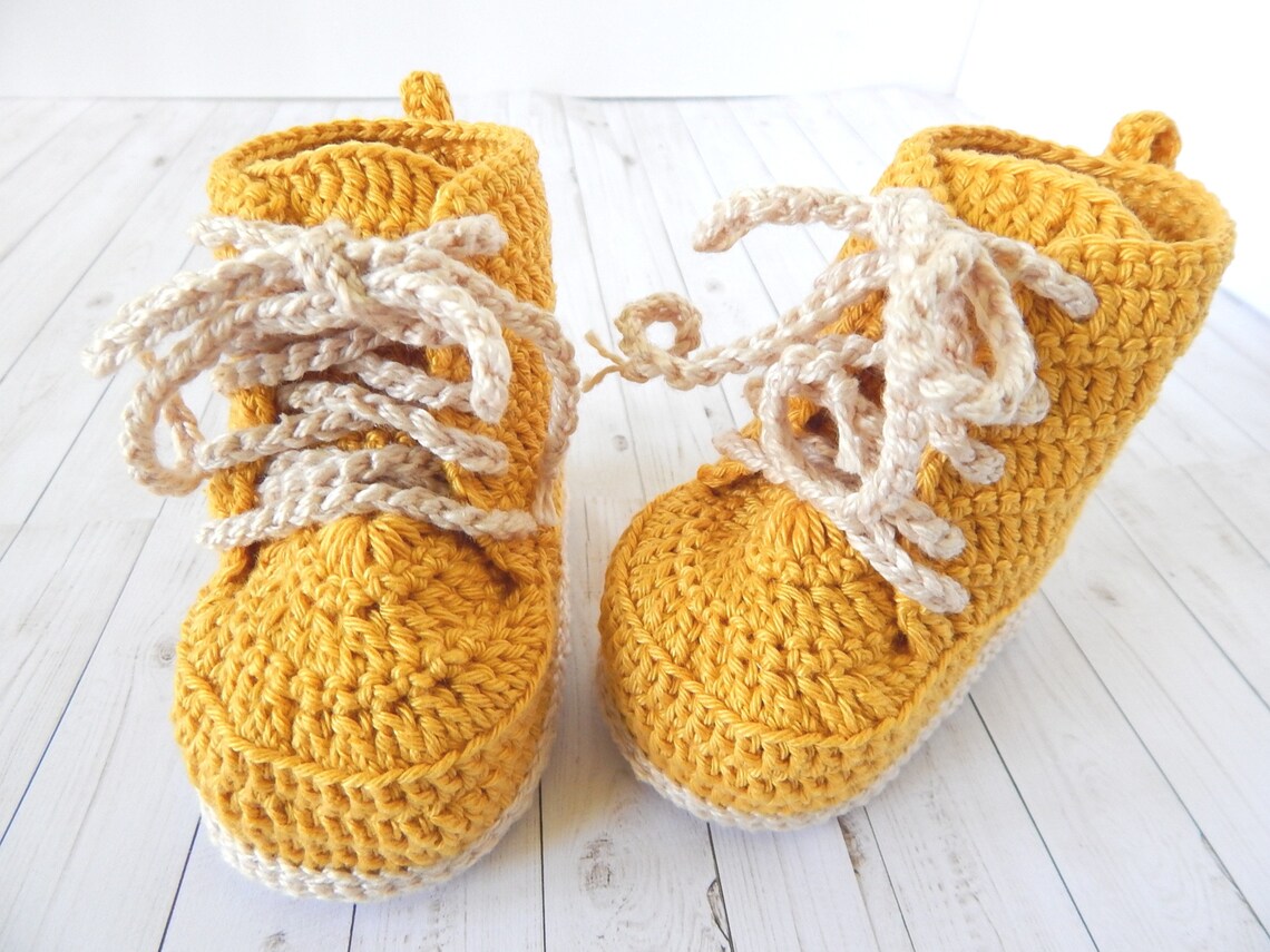 Baby Work Boots Construction Boots for Baby Crochet Baby Etsy