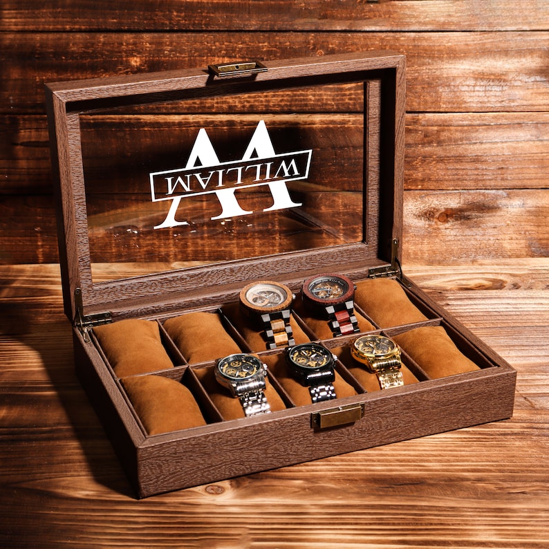 10-Slot watch box
