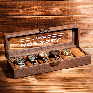 6-Slot watch box