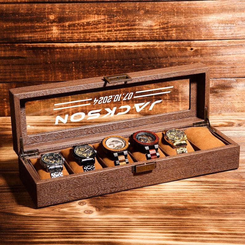 6-Slot watch box