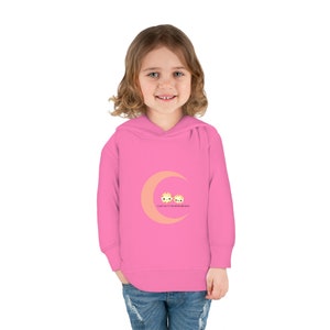 Love You to the Moon Mooncakes Toddler Pullover Fleece Hoodie zdjęcie 8