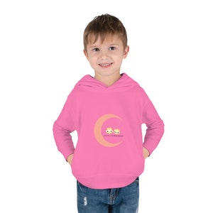 Love You to the Moon Mooncakes Toddler Pullover Fleece Hoodie zdjęcie 7