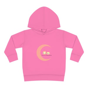 Love You to the Moon Mooncakes Toddler Pullover Fleece Hoodie zdjęcie 1