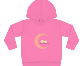 Love You to the Moon Mooncakes Toddler Pullover Fleece Hoodie