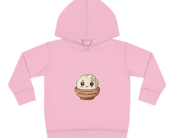 Cute as a Dumpling Toddler Pullover Fleece Hoodie