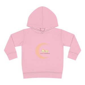 Love You to the Moon Mooncakes Toddler Pullover Fleece Hoodie zdjęcie 3