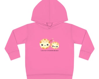 Mooncakes Toddler Pullover Fleece Hoodie