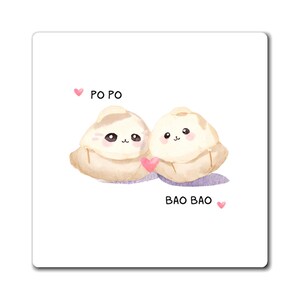 Po Po (Oma) und Bao Bao Magnet