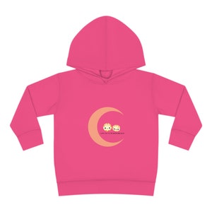 Love You to the Moon Mooncakes Toddler Pullover Fleece Hoodie zdjęcie 4