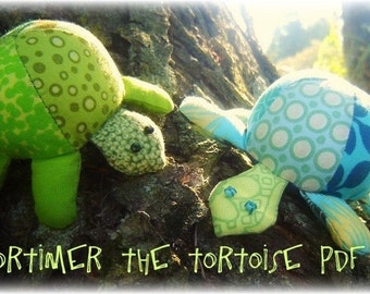 Mortimer the Tortoise PDF Pattern
