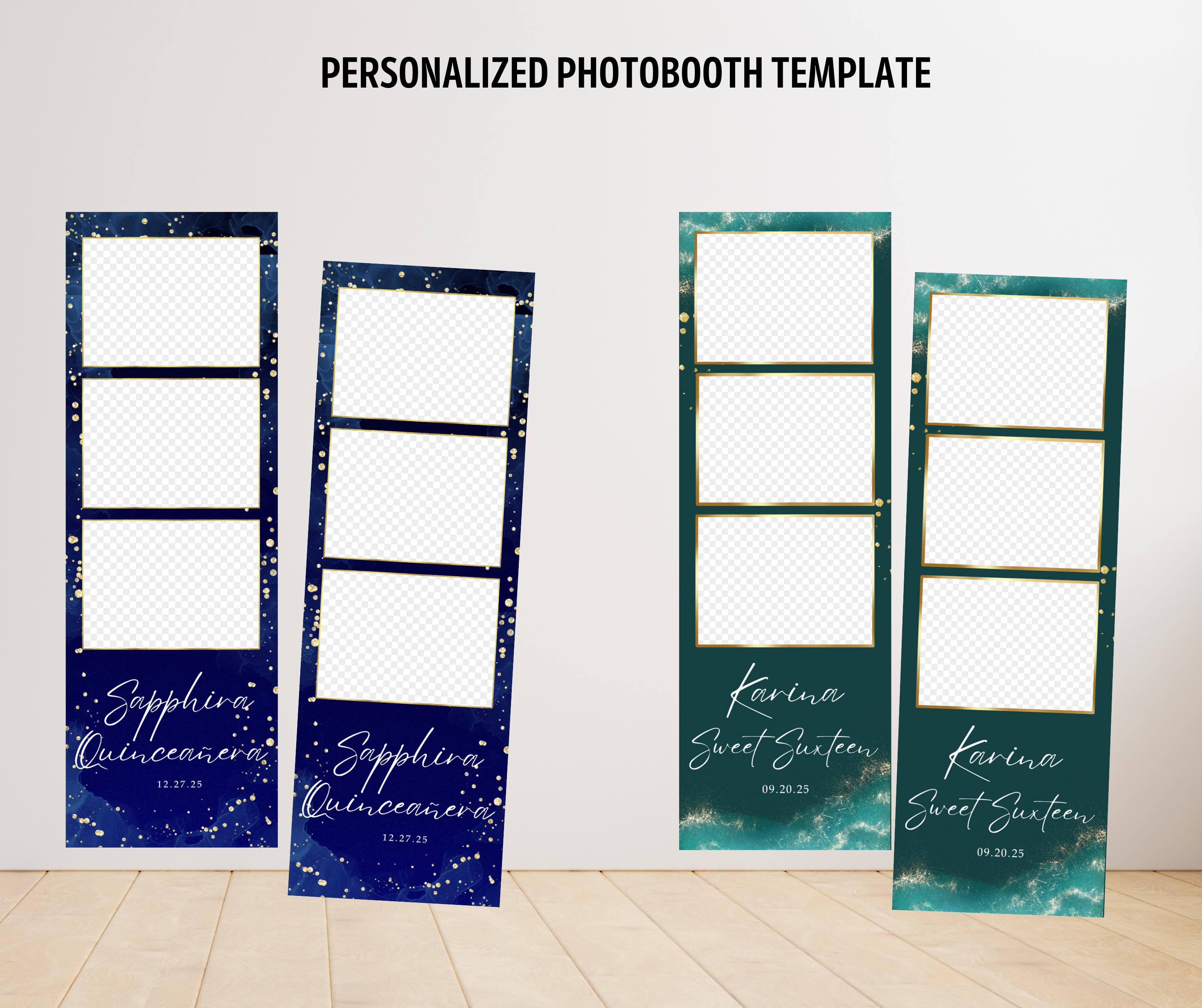Photo Booth Template | Layout Size/personalized Only | Message Me ...