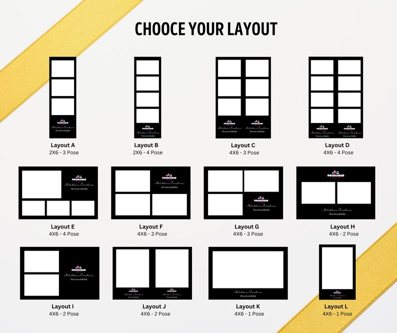 Photo Booth Template | Layout Size/personalized Only | Message Me ...
