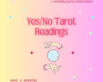 Yes or No Tarot reading same day!