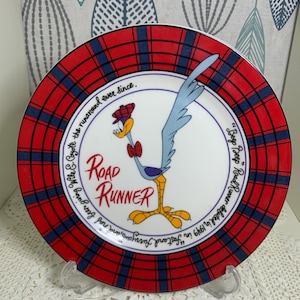 1992 Warner Bros Roadrunner Plate.