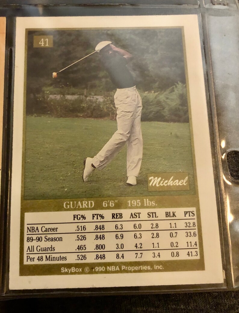 Vintage Michael Jordan Collector Sports Cards Very Rare Sports