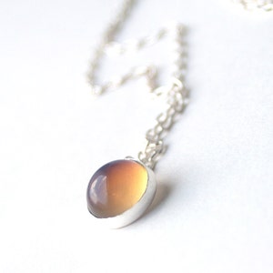 Mittlere Stimmung Halskette in Sterling Silber