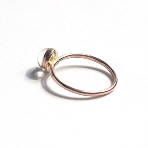 Small Mood Ring in Rose Gold image 8