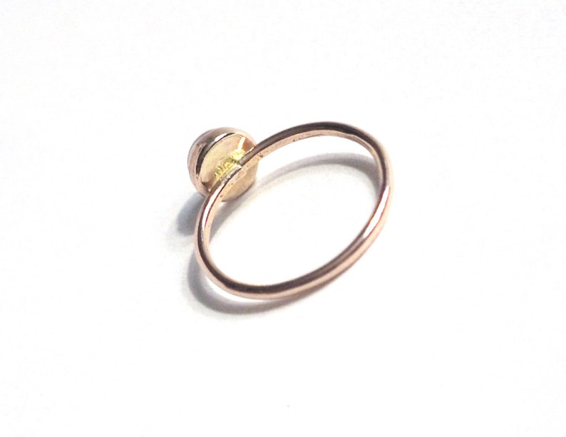 Small Mood Ring in Rose Gold image 9