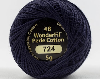 Wonderfil Eleganza, Martinique 724, 8wt, 5-Gram, Solid Perle Cotton Ball, 42yd