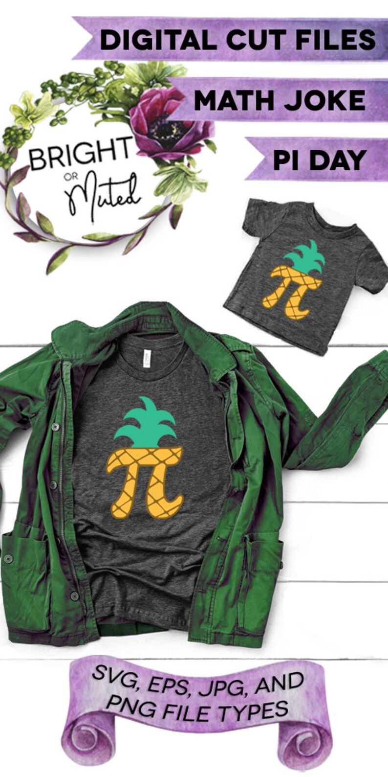 Download Pi Pineapple SVG Math Teacher SVG Pi Day Shirt Ideas | Etsy