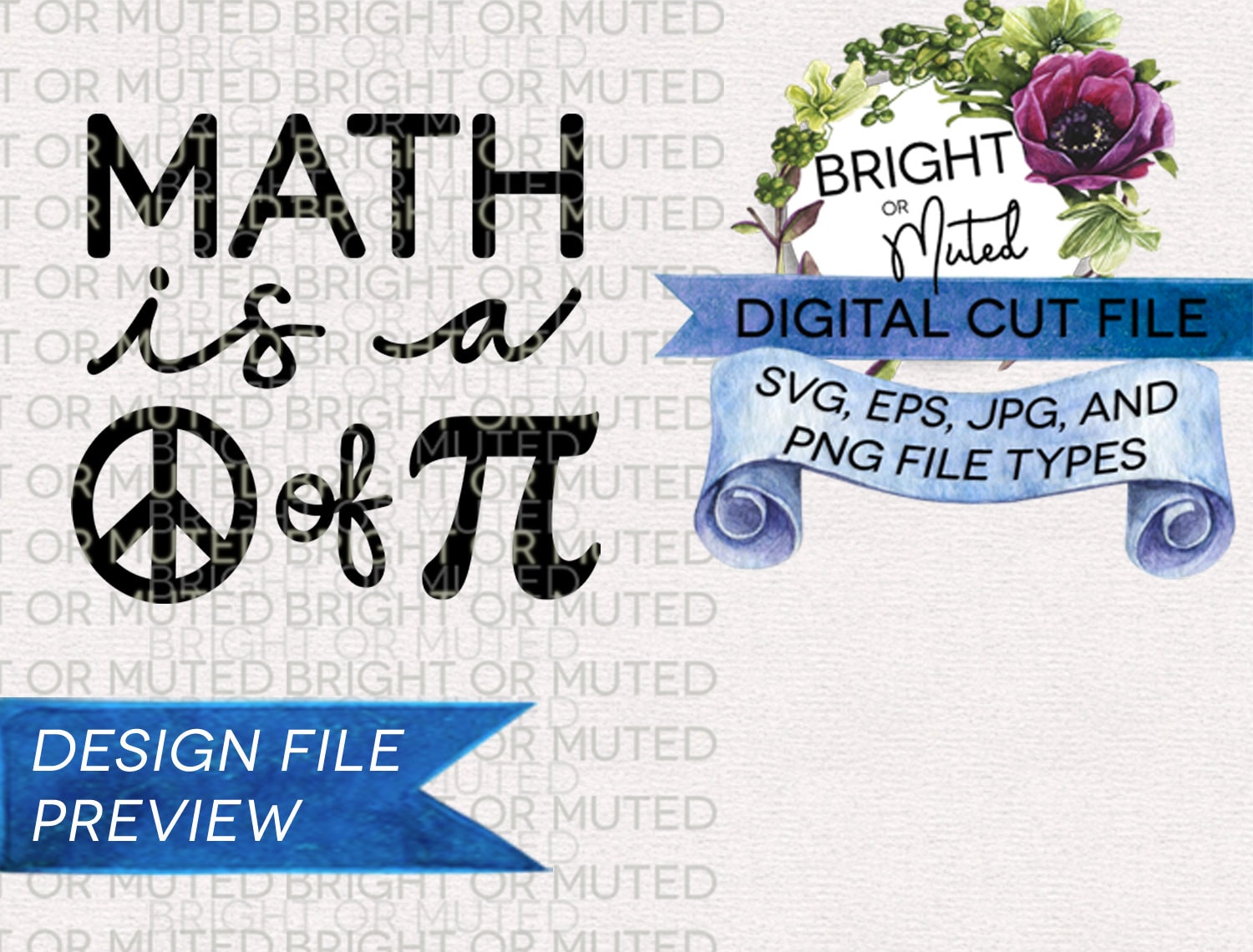 Pie Math Svg Cute Pi Day SVG | Math is a Piece of Pie Funny Math Pun | Math Teacher ...