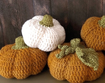 CROCHET PATTERN Pumpkins Digital Download