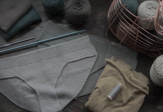 Knitting Pattern PDF: Wren Undies (knit Underwear, Digital