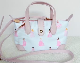 Princess Purse Pouchette for Women and Kids - Mini Pouchette - mMini purse - Princesses