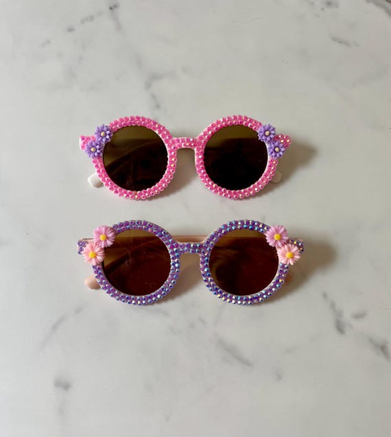 Rhinestone Kids Sunglasses | Custom Embellished Toddler  display picture 1