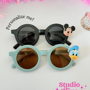 Magical Mouse Duck Sunglasses - Character Sunnies - Theme Park Accessories - Embellished Sunnies - Kids Sunnies
