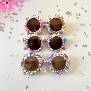 Birthday Personalized Sunglasses for Kids | Custom Glasses for Toddlers & Babies | Fun Sunglasses for Special Occasions |Unique Kids Eyewear