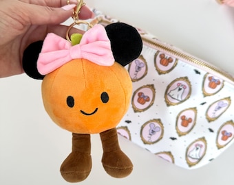 Kürbis Maus Plüschtier - Magisches Plüschtier - Taschenanhänger - Maus Kürbis Cutie - Zauberhafte Maus